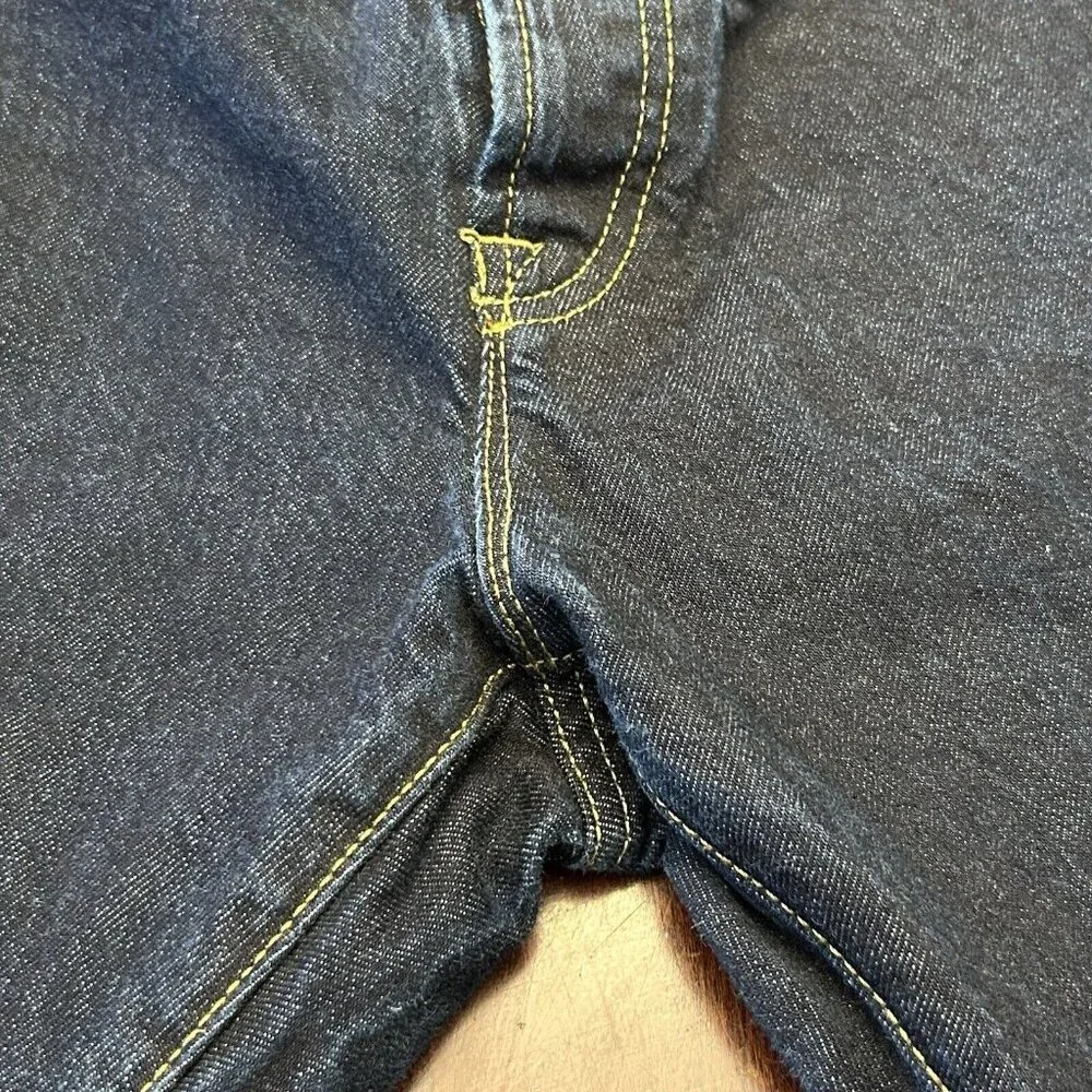 Tommy Hilfiger Jeans Mens Size W36 L26 Dark Wash Button Fly Denim Pants